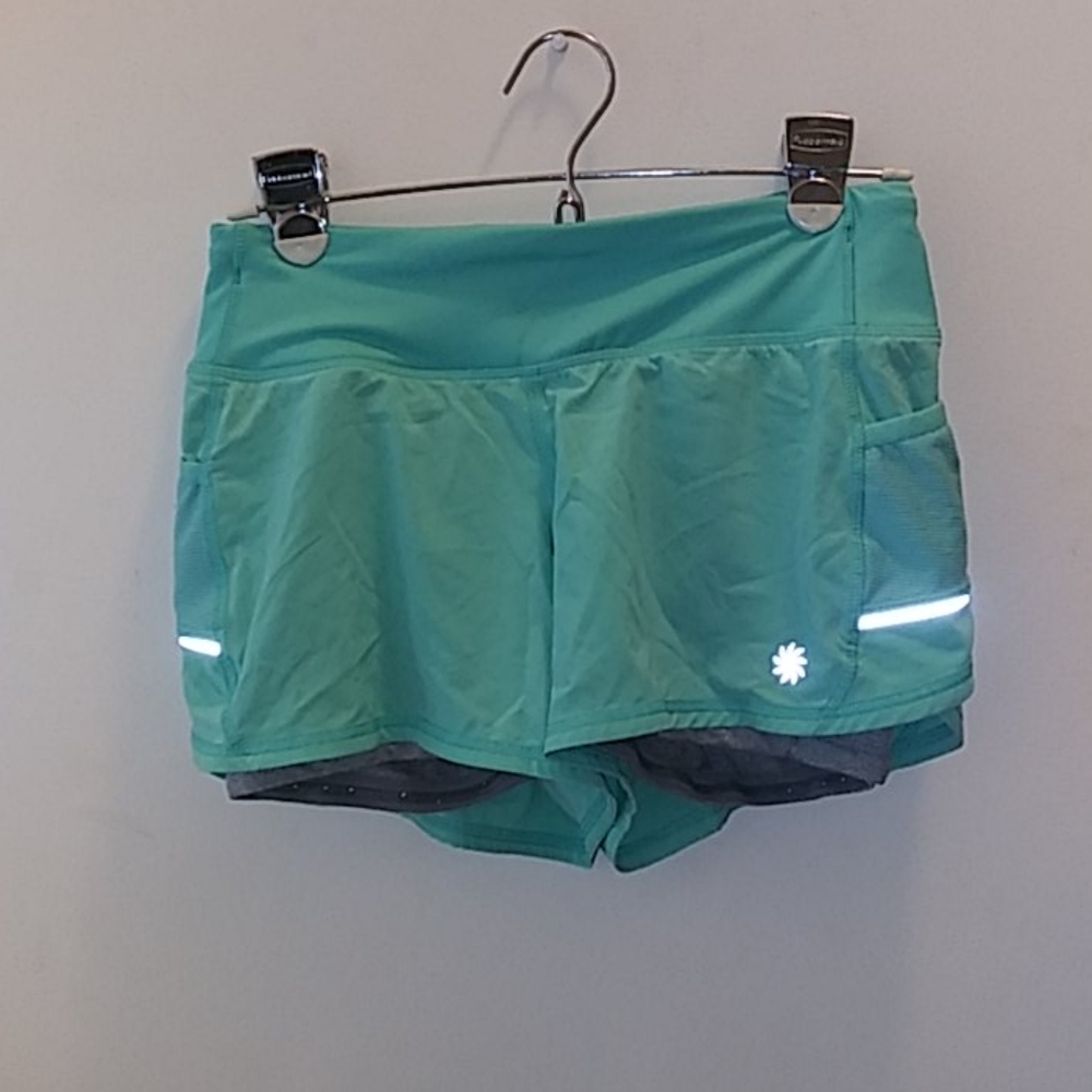 Athleta Racer Run 2 in 1 Shorts XXS